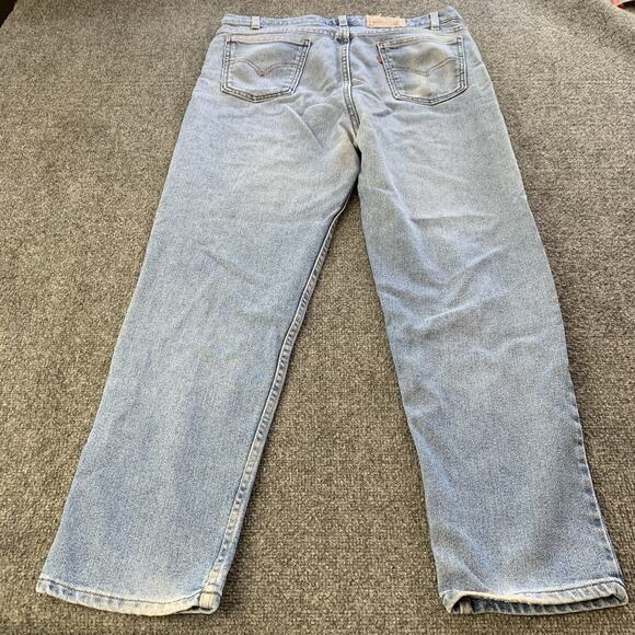 Vintage Levi’s 540 Jeans Mens 36x29 Flex Denim 90s Made In USA Light Wash - Picture 2 of 16